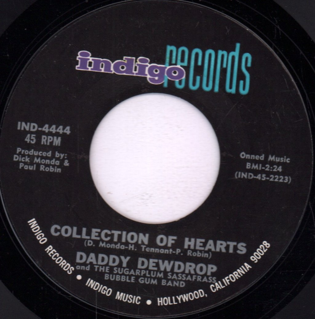 daddy dewdrop and the sugarplum sassafrass bubble gum band - Here Come The Judge - 7 Inch