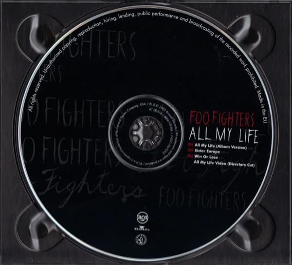 Foo Fighters - All My Life - Cd