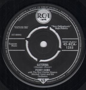 Perry Como - Caterina - 7 Inch