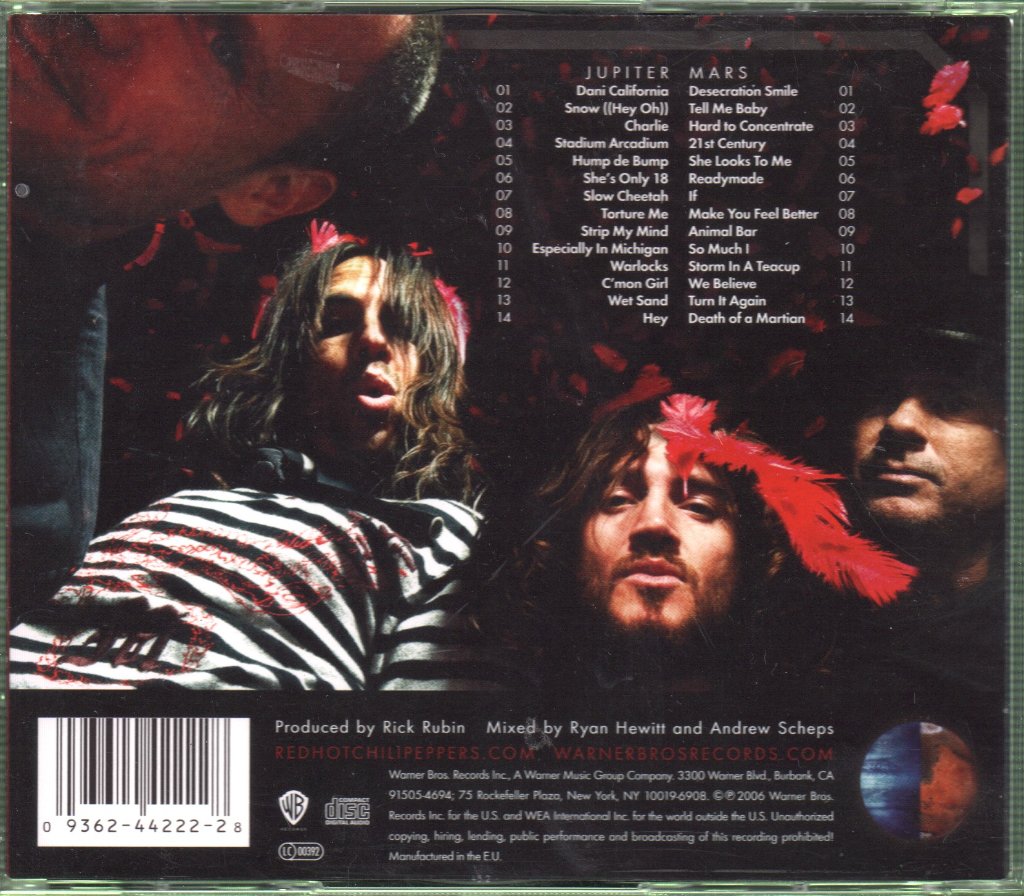 Red Hot Chili Peppers - Stadium Arcadium - Double Cd