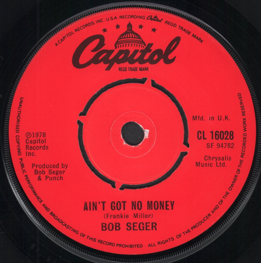 Bob Seger - We've Got Tonite - 7 Inch