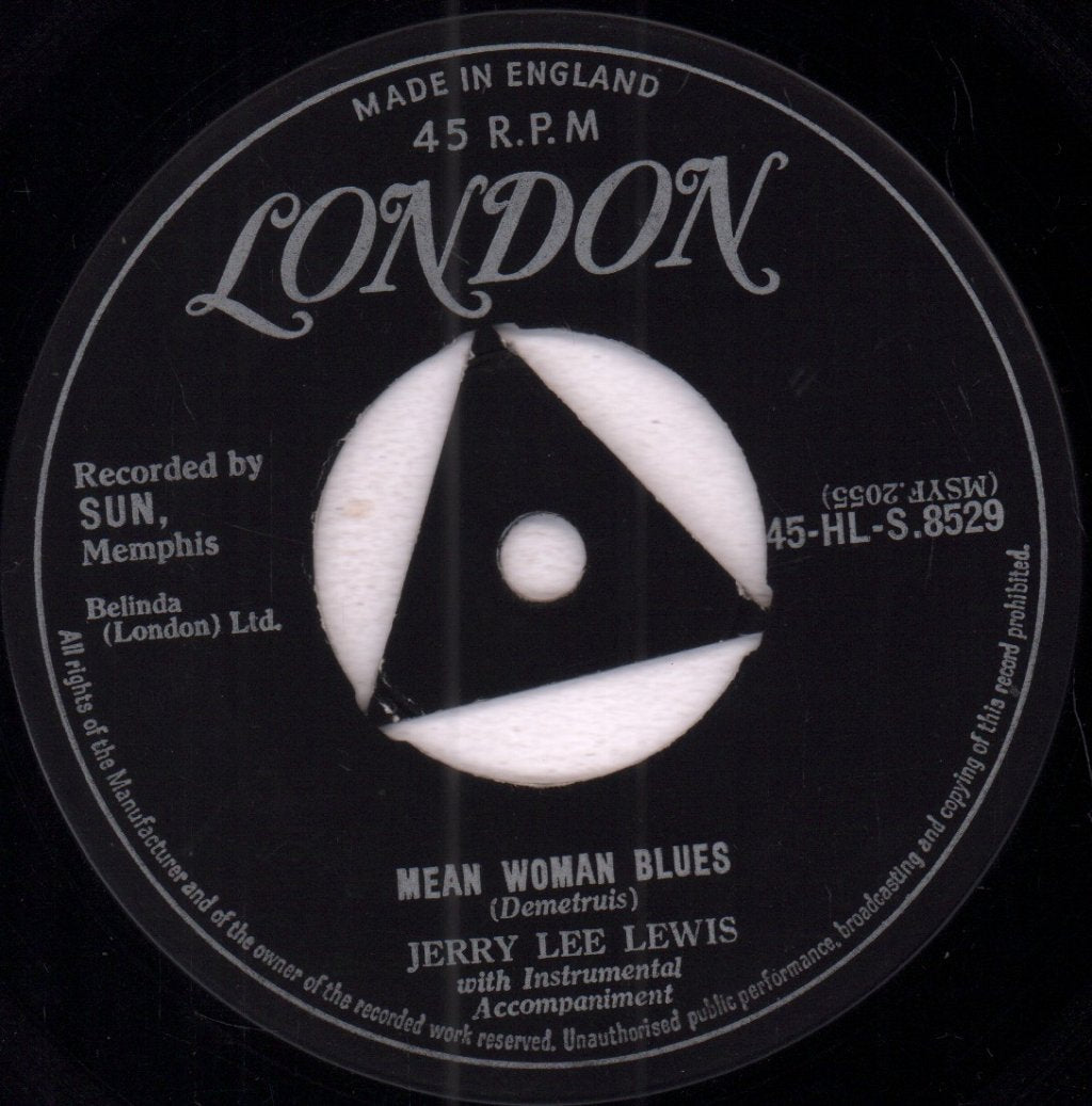Jerry Lee Lewis - Great Balls Of Fire - 7 Inch