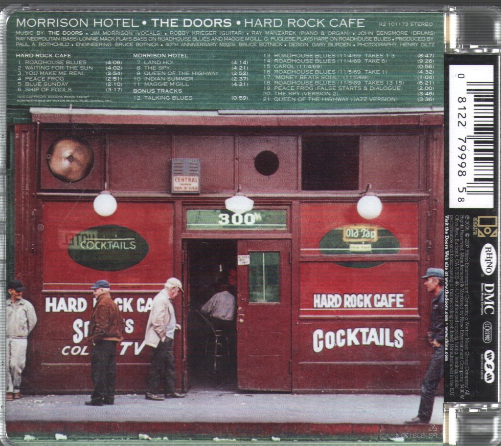 Doors - Morrison Hotel - Cd