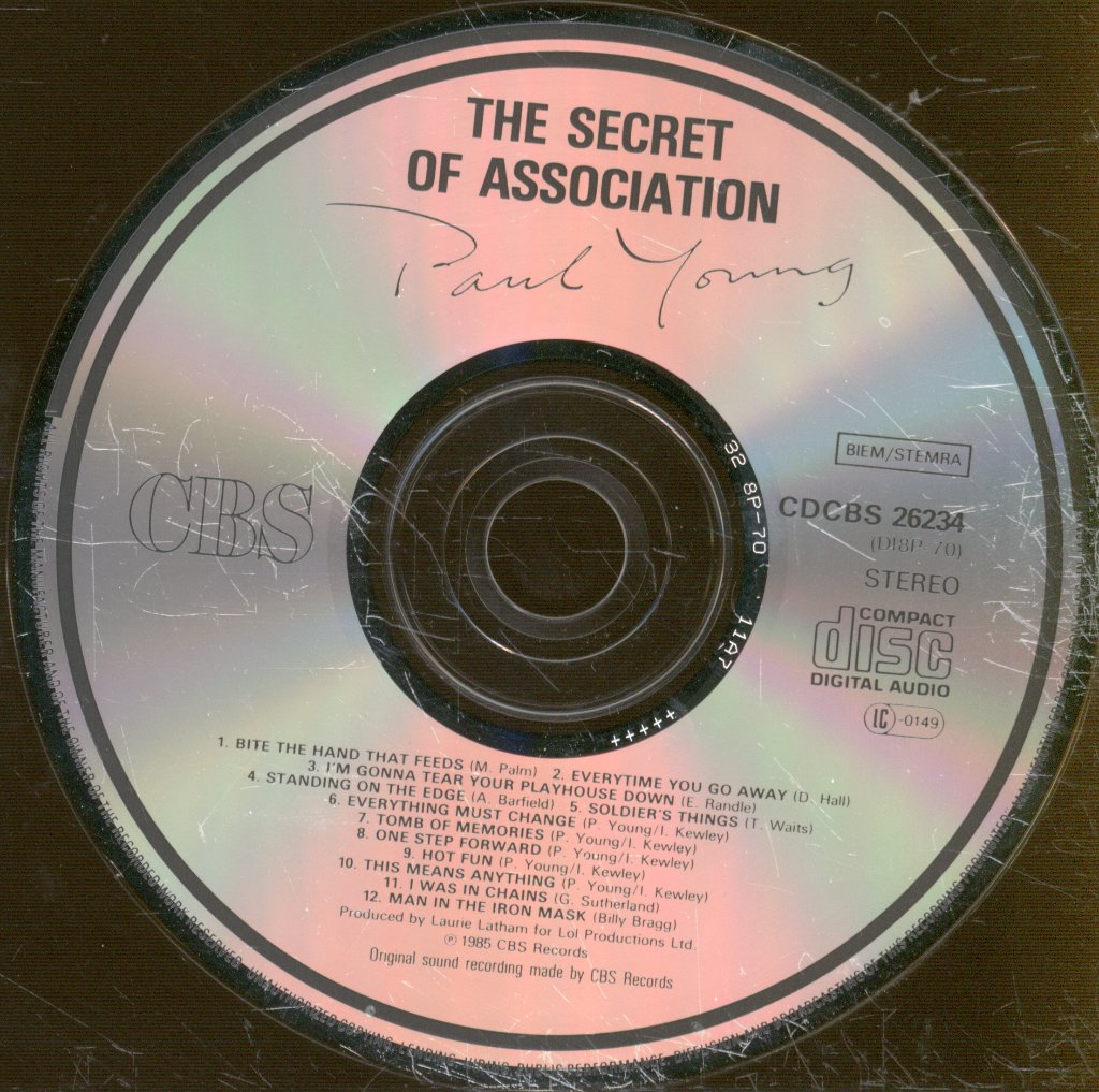 Paul Young - Secret Of Association - Cd