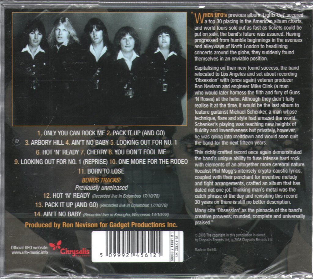 UFO - Obsession - Cd