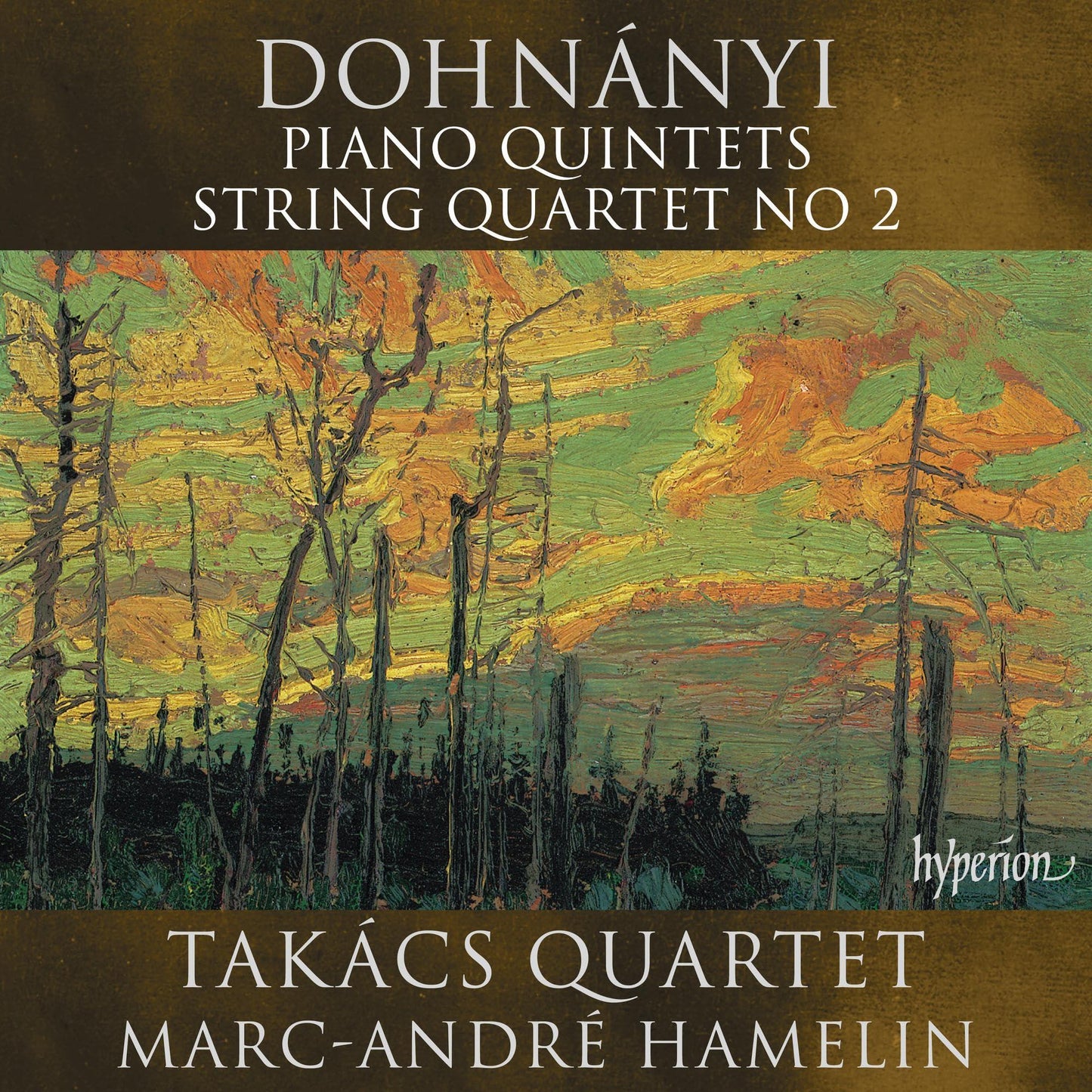 Takács Quartet - Dohnanyi: Piano Quintets & String Quartet No 2 - Cd