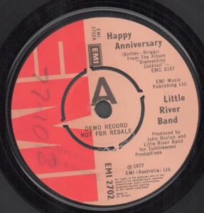 Little River Band - Happy Anniversary - 7 Inch