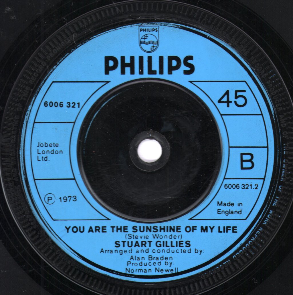 Stuart Gillies - Brand New Kind Of Love - 7 Inch