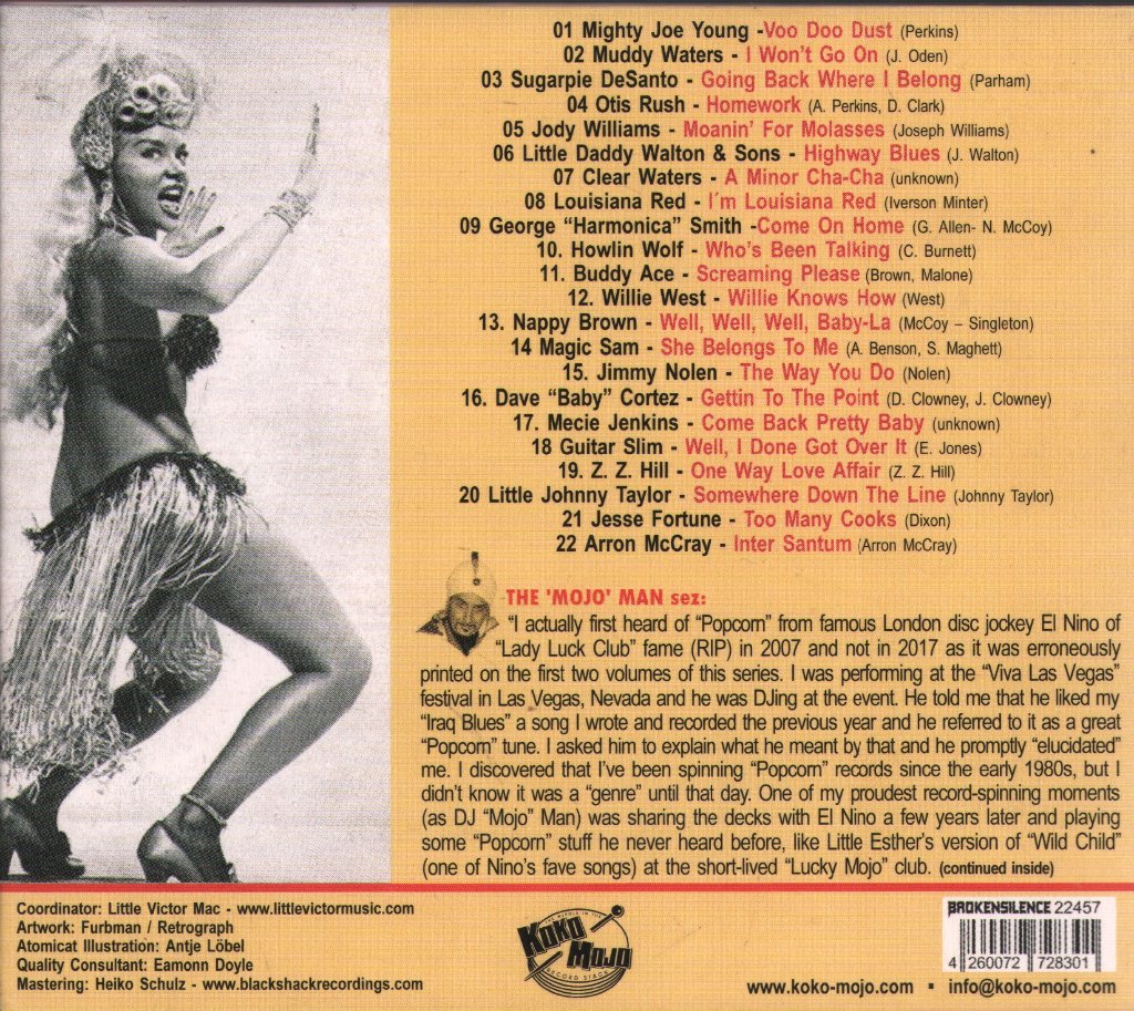 Various Artists - Popcorn Blues Party Vol.3 - Cd