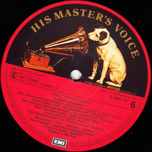 Fritz Wunderlich - Der Große Deutsche Tenor - Triple Lp
