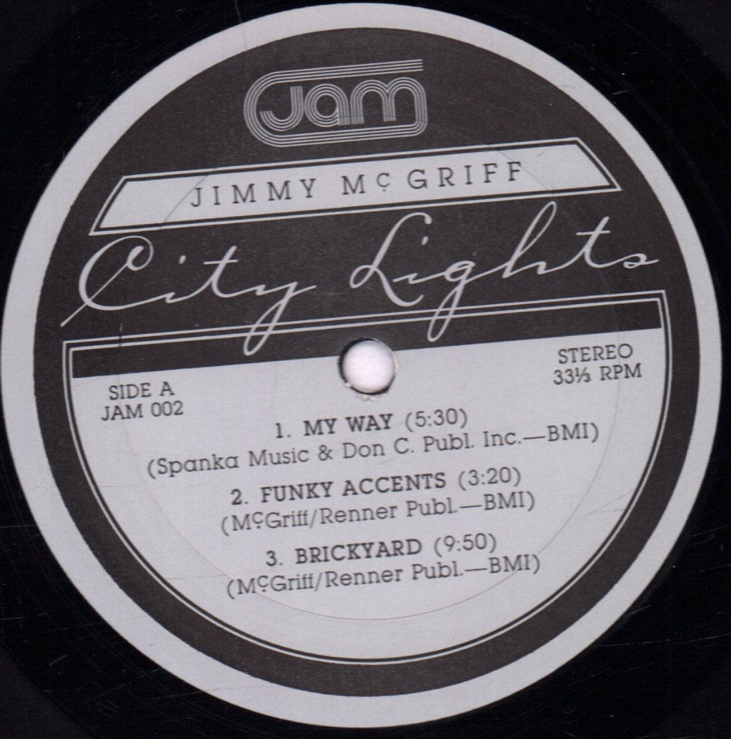 Jimmy McGriff - City Lights - Lp