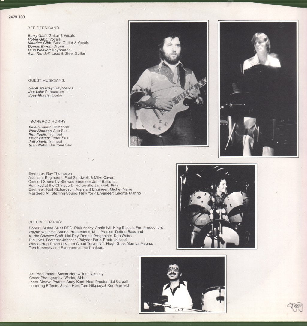 Bee Gees - Here At Last (Bee Gees Live) - Double Lp