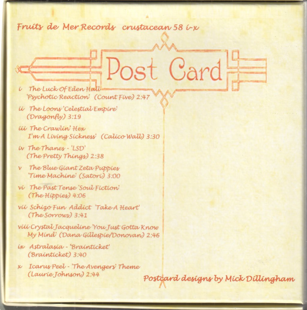 Various Artists - Postcards From The Deep - Box