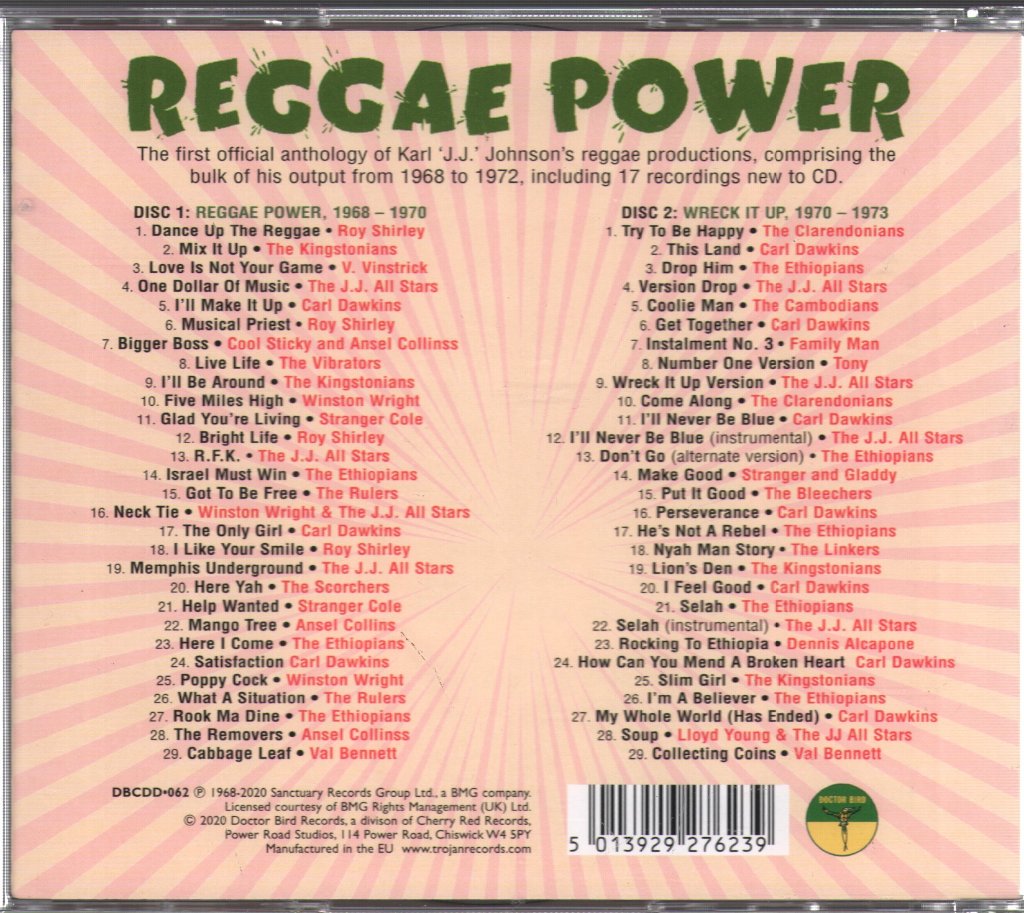 Various Artists - Reggae Power - Double Cd