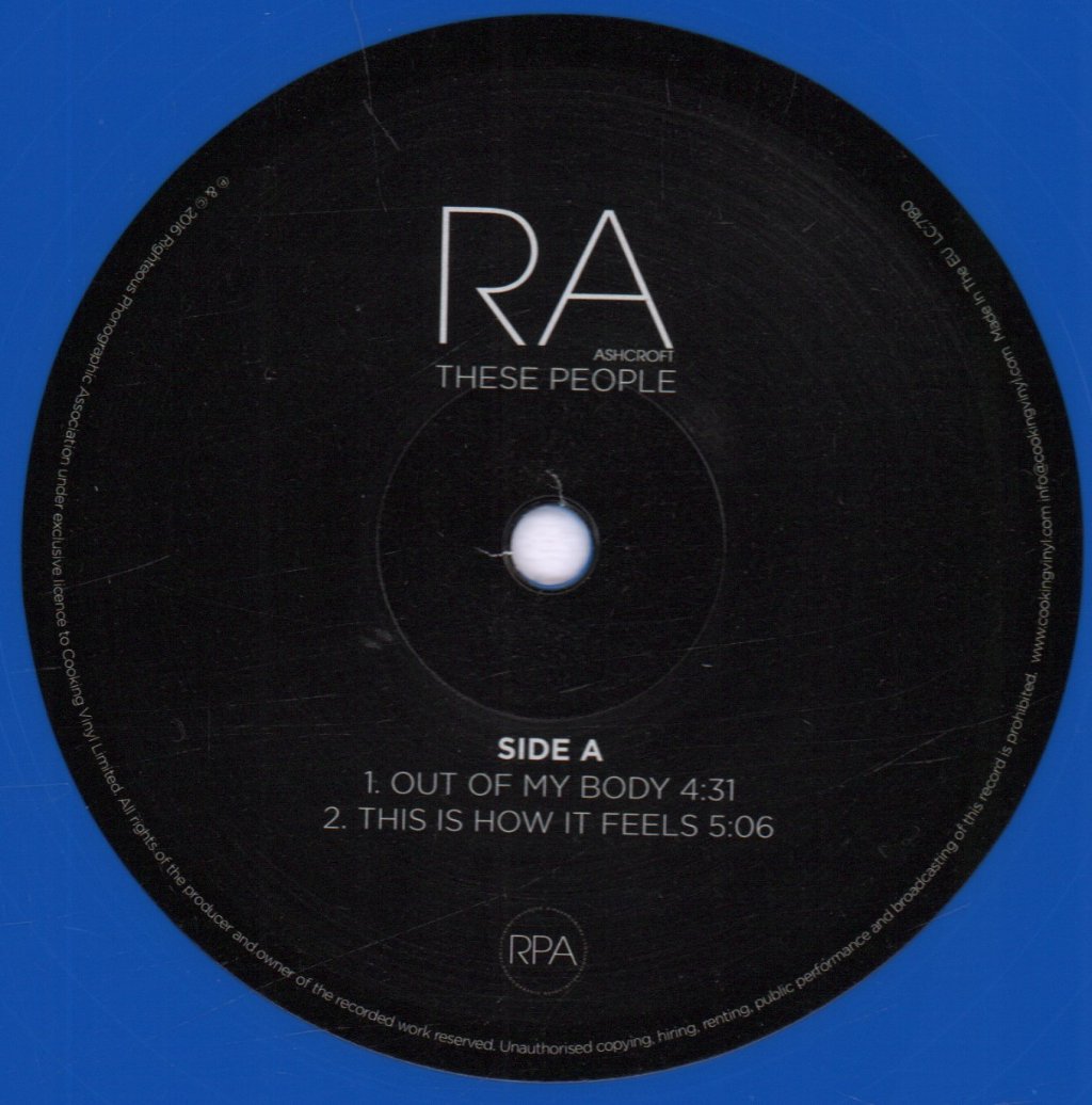 Richard Ashcroft - These People - Double Lp