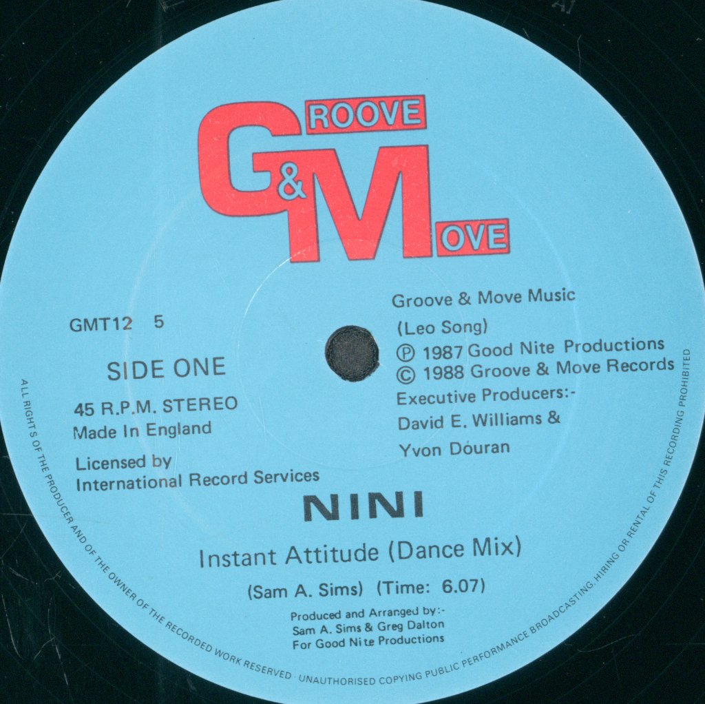 Nini - Instant Attitude - 12 Inch