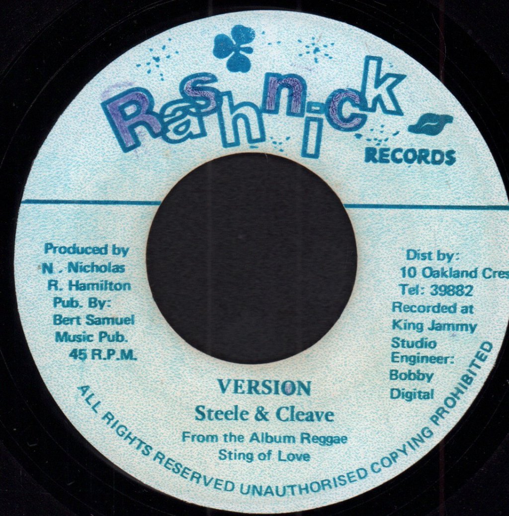 nicholas / steele & cleave - perhaps love - 7 Inch