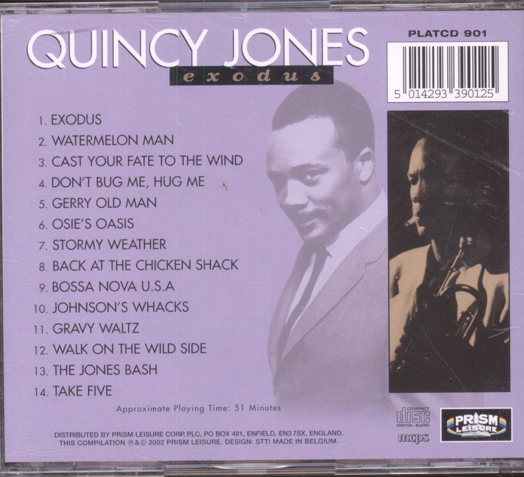 Quincy Jones - Exodus - Cd