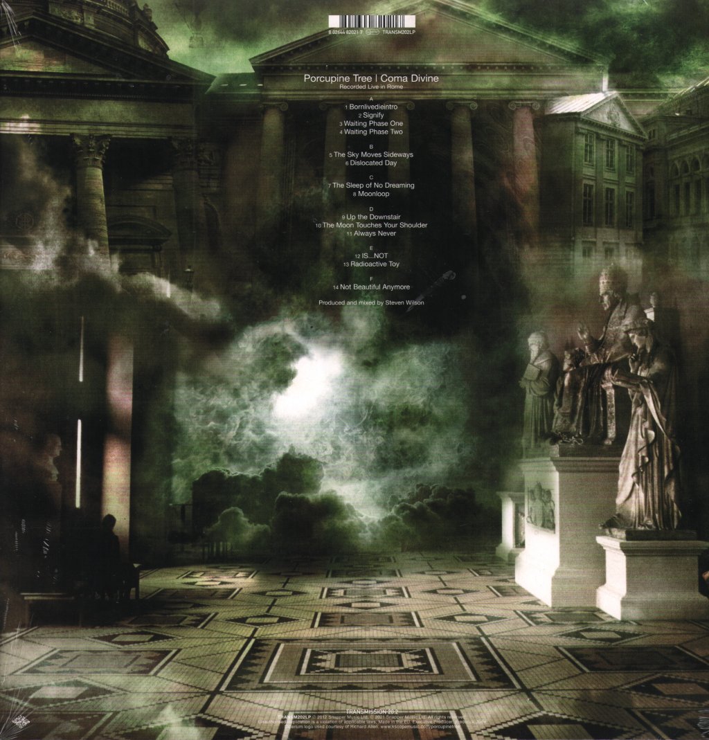 Porcupine Tree - Coma Divine - Triple Lp