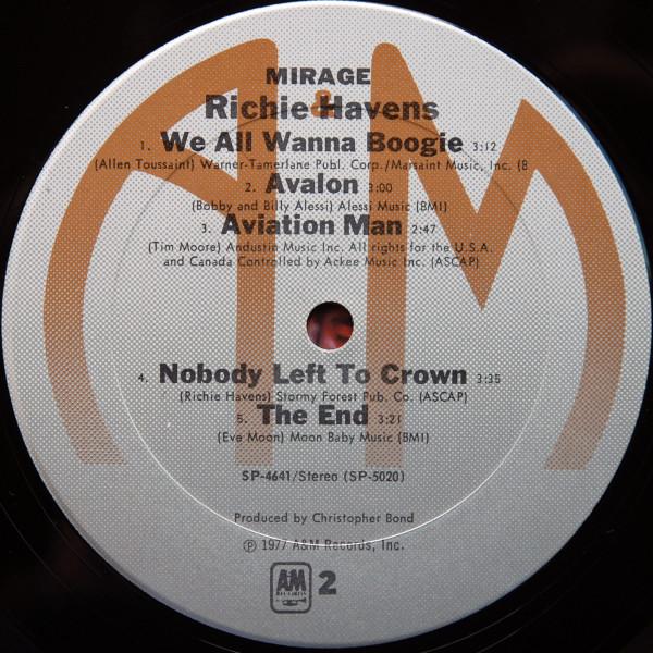 Richie Havens - Mirage - Lp