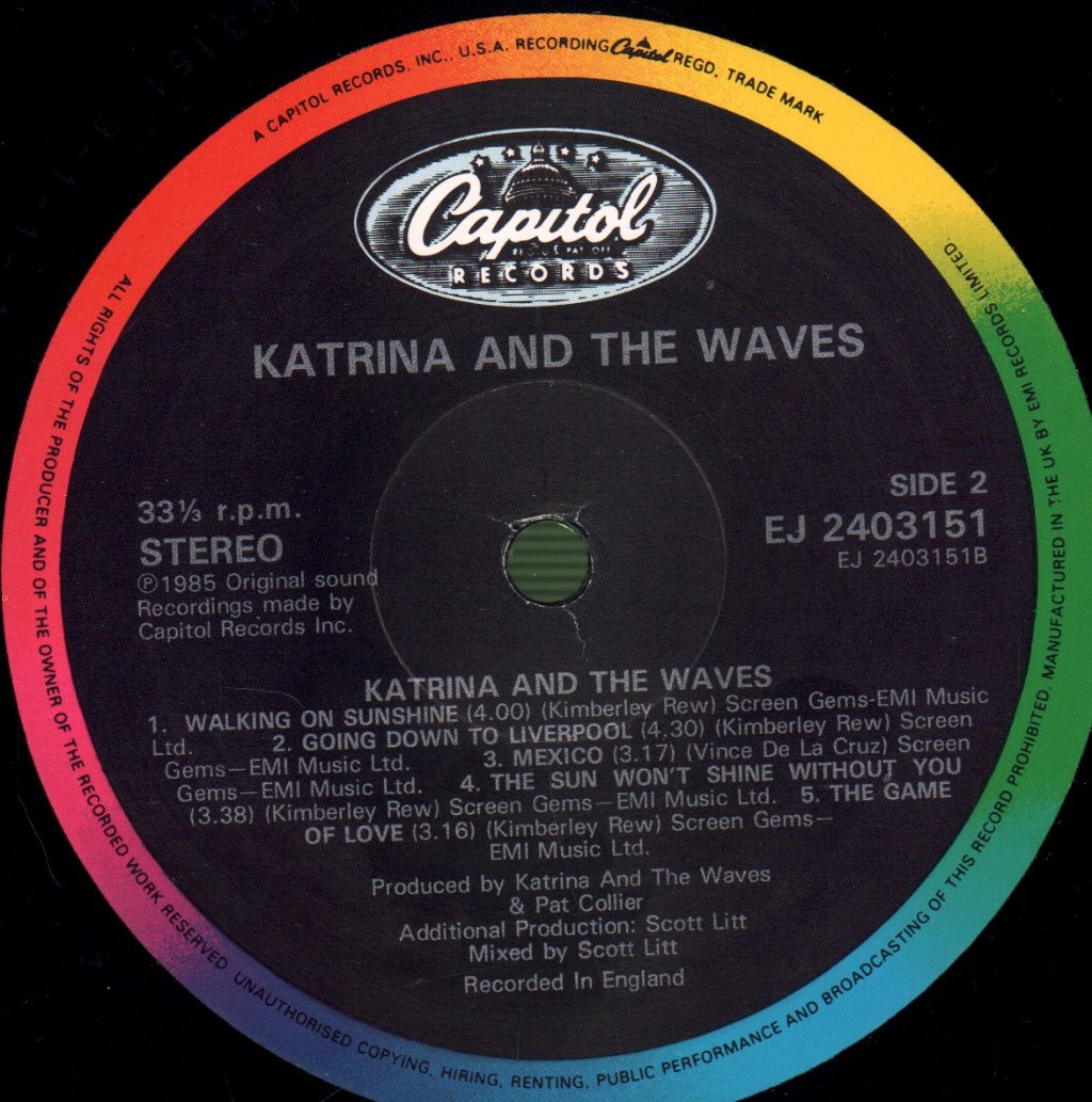 Katrina And The Waves - Katrina And The Waves - Lp