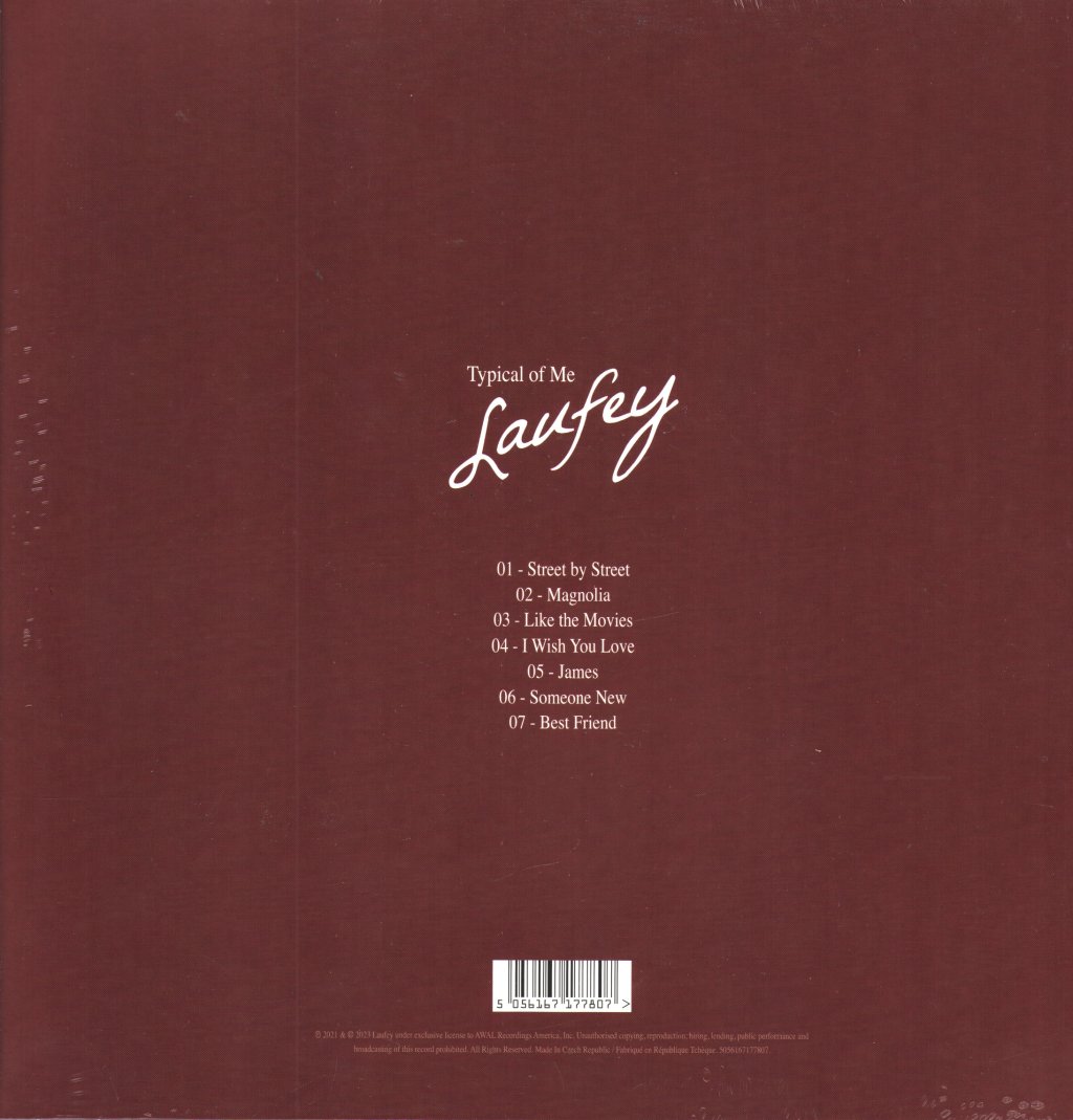 Laufey - Typical of Me - 12 Inch