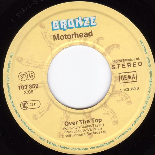 Motorhead - Motorhead / Over The Top - 7 Inch