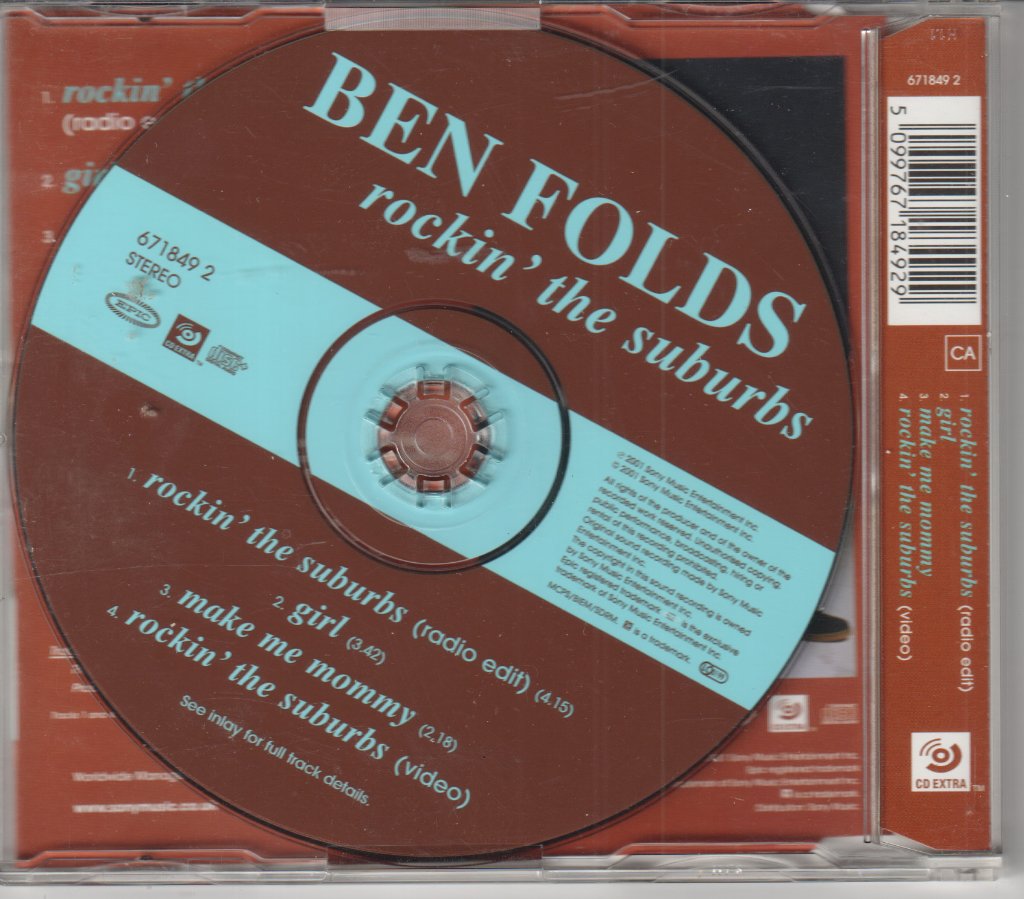Ben Folds - Rockin' The Suburbs - Cd
