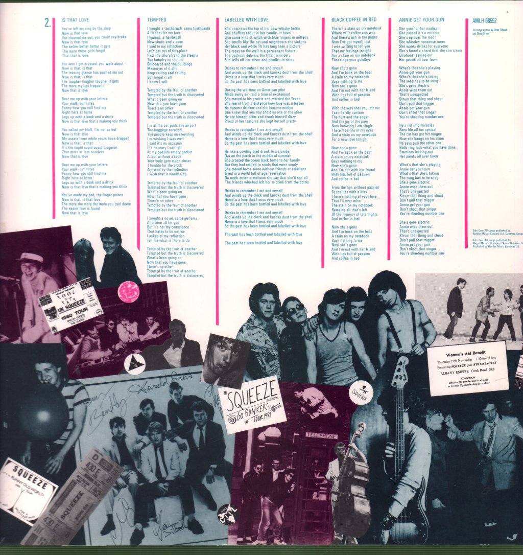 Squeeze - Singles 45'S And Under - Lp