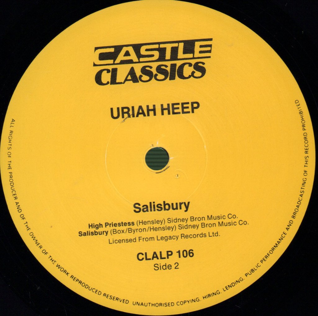 Uriah Heep - Salisbury - Lp
