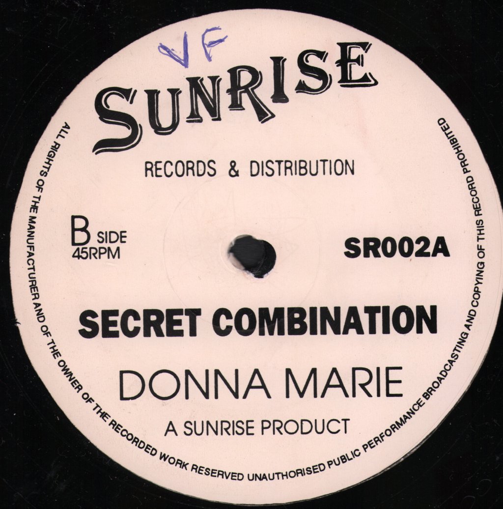 Donna Marie - Gee Wiss - 12 Inch
