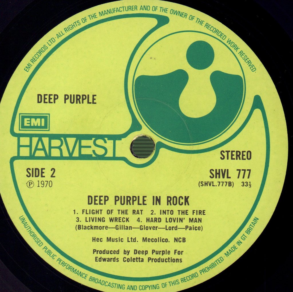 Deep Purple - In Rock - Lp