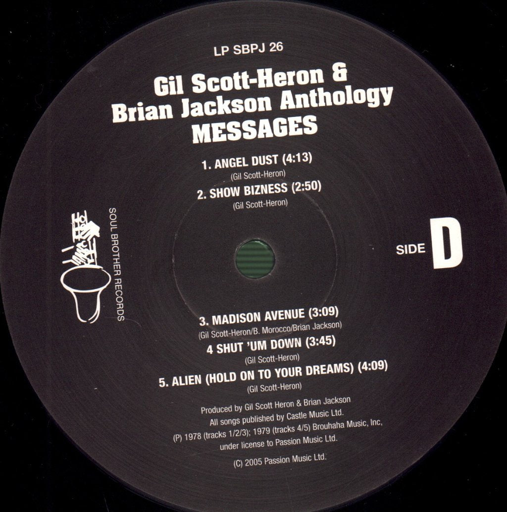Gil Scott-Heron & Brian Jackson - Anthology - Messages - Double Lp