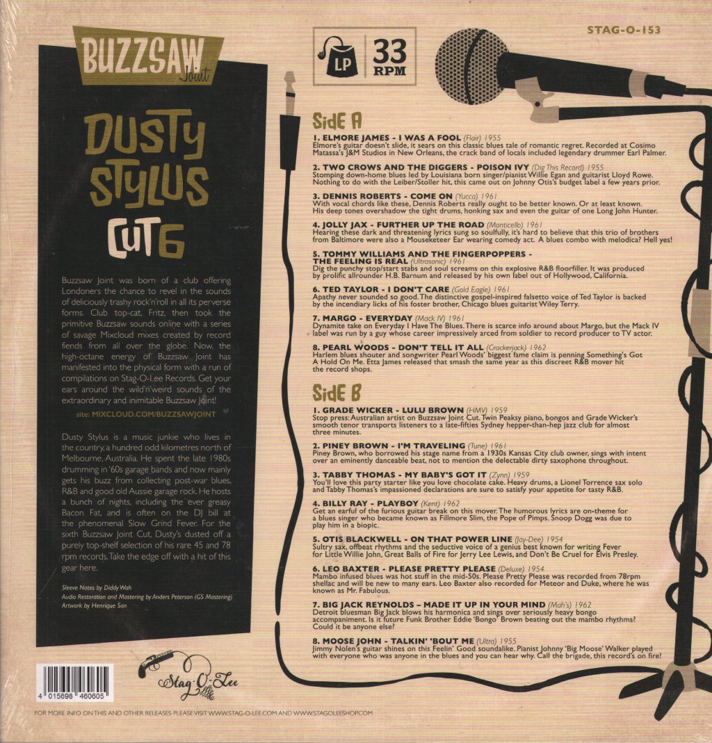 Various Artists - Buzzsaw Joint - Dusty Stylus Cut 6 - Lp