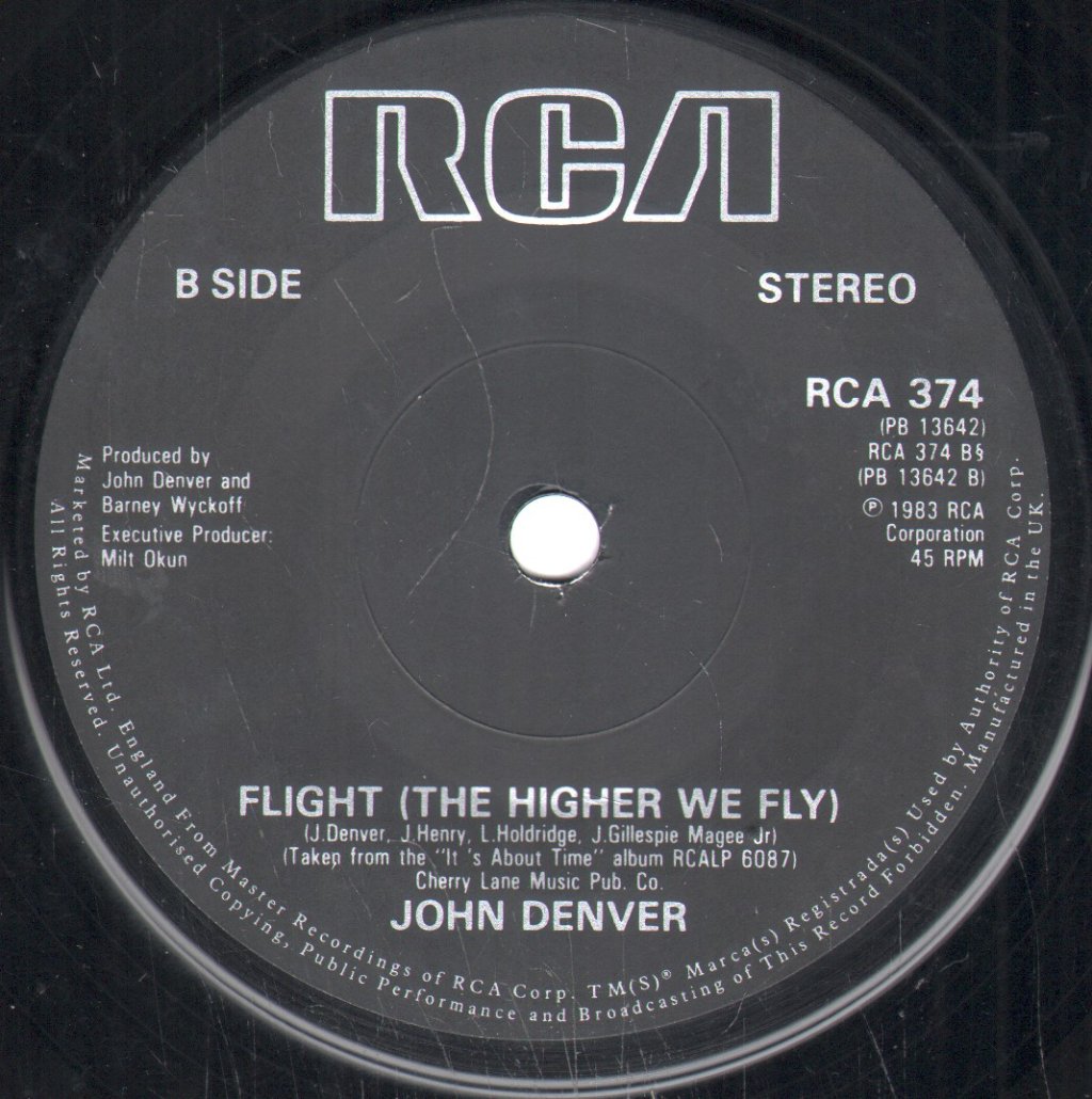 John Denver - Hold On Tightly - 7 Inch