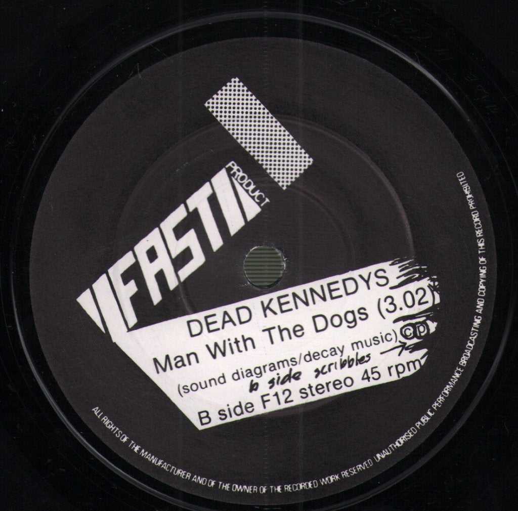 Dead Kennedys - California Über Alles - 7 Inch