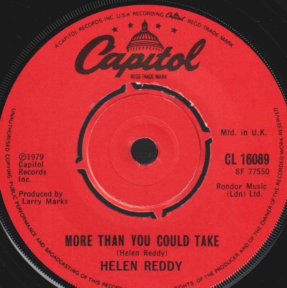 Helen Reddy - Make Love To Me - 7 Inch