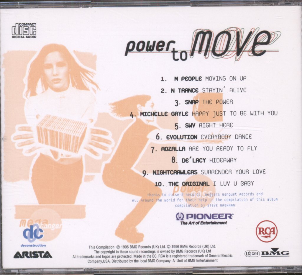 Various Artists - Power to Move - Cd
