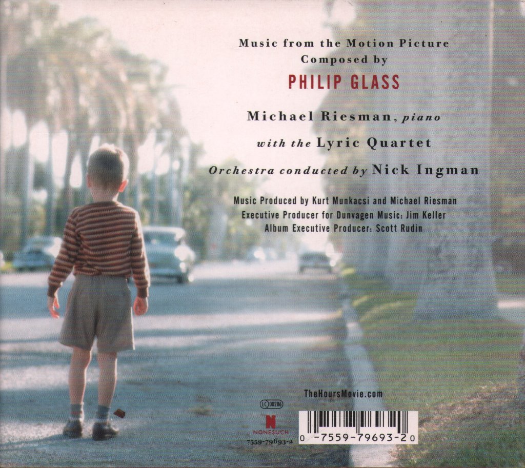 Philip Glass - Hours (Music From The Motion Picture) - Cd