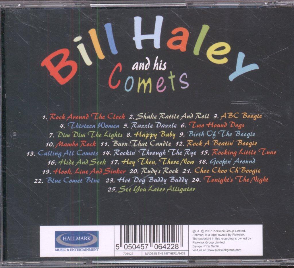 Bill Haley And His Comets - Rock Around The Clock & Rock N Roll Stage Show - Cd