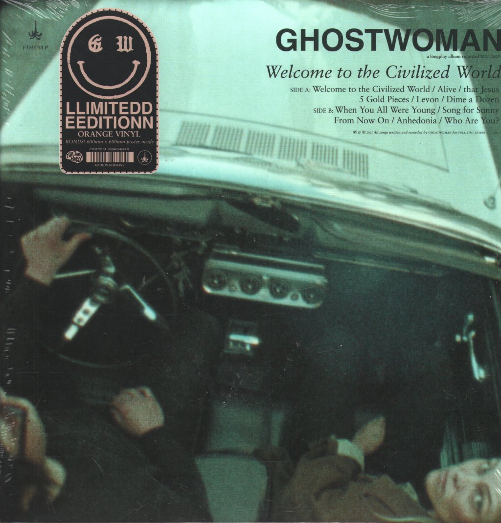 Ghost Woman - Welcome To the Civilized World - Lp