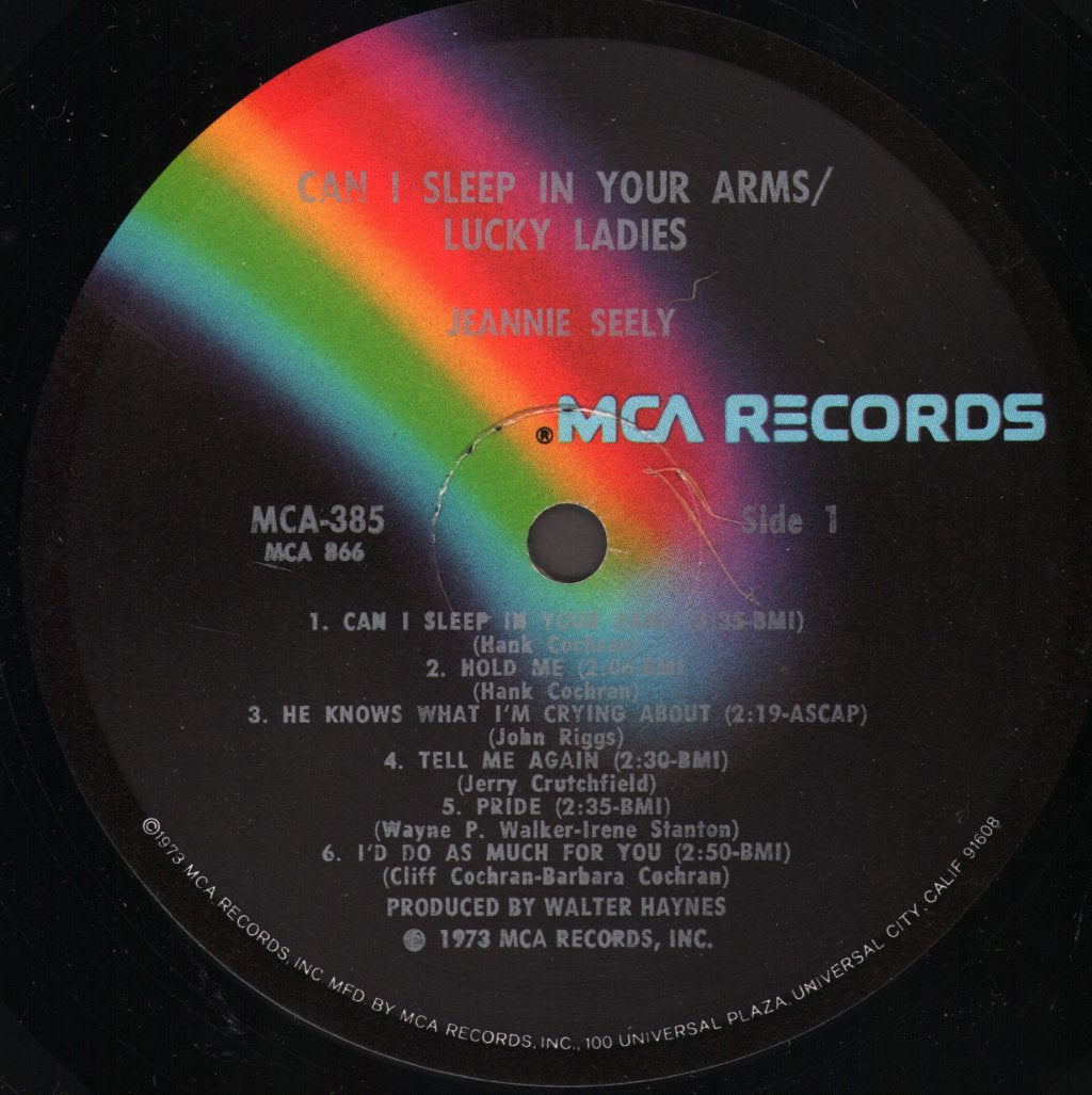 Jeannie Seely - Can I Sleep In Your Arms Tonight - Lp