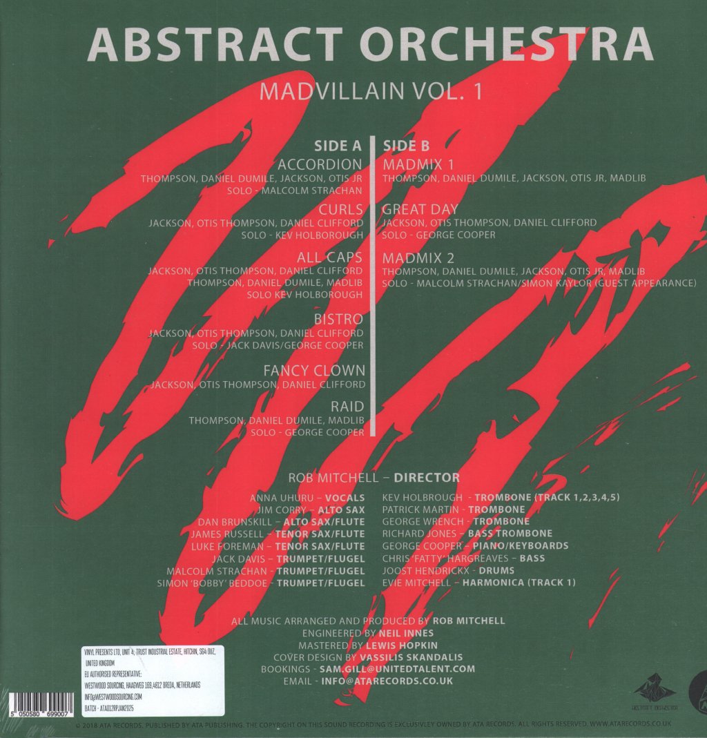 Abstract Orchestra - Madvillain, Vol. 1 - Lp