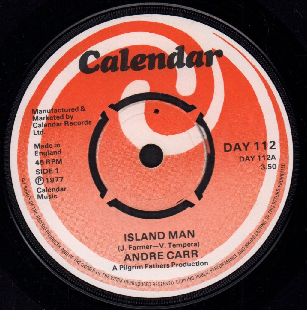 Andre Carr - Island Man - 7 Inch
