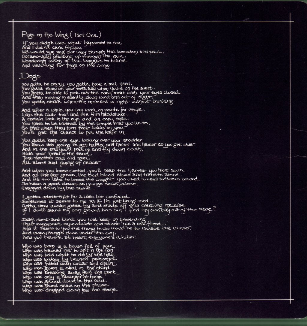 Pink Floyd - Animals - Lp