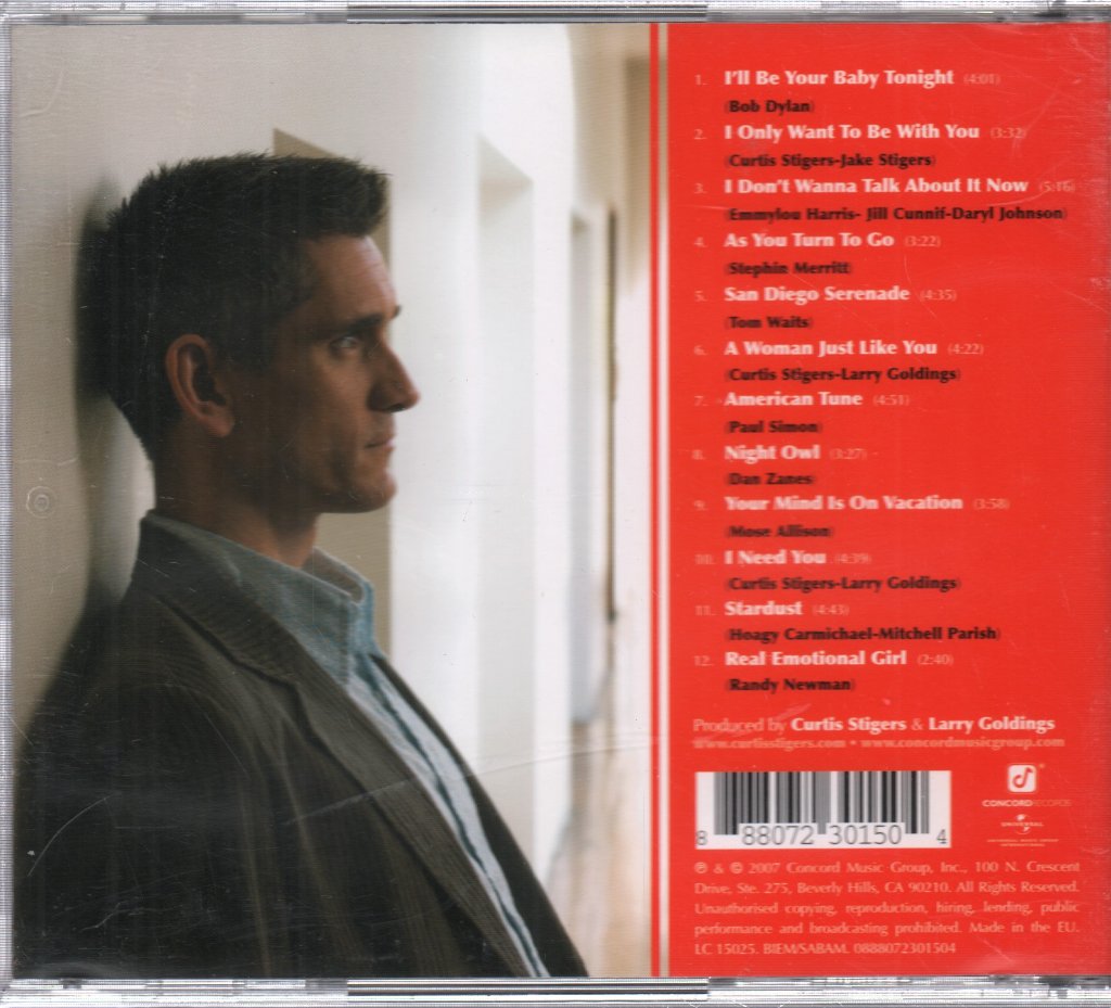 Curtis Stigers - Real Emotional - Cd