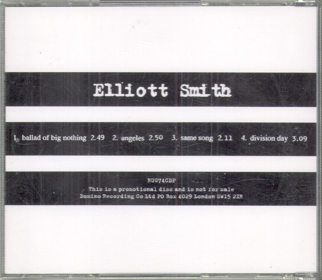 Elliott Smith - Ballad Of Big Nothing - Cd