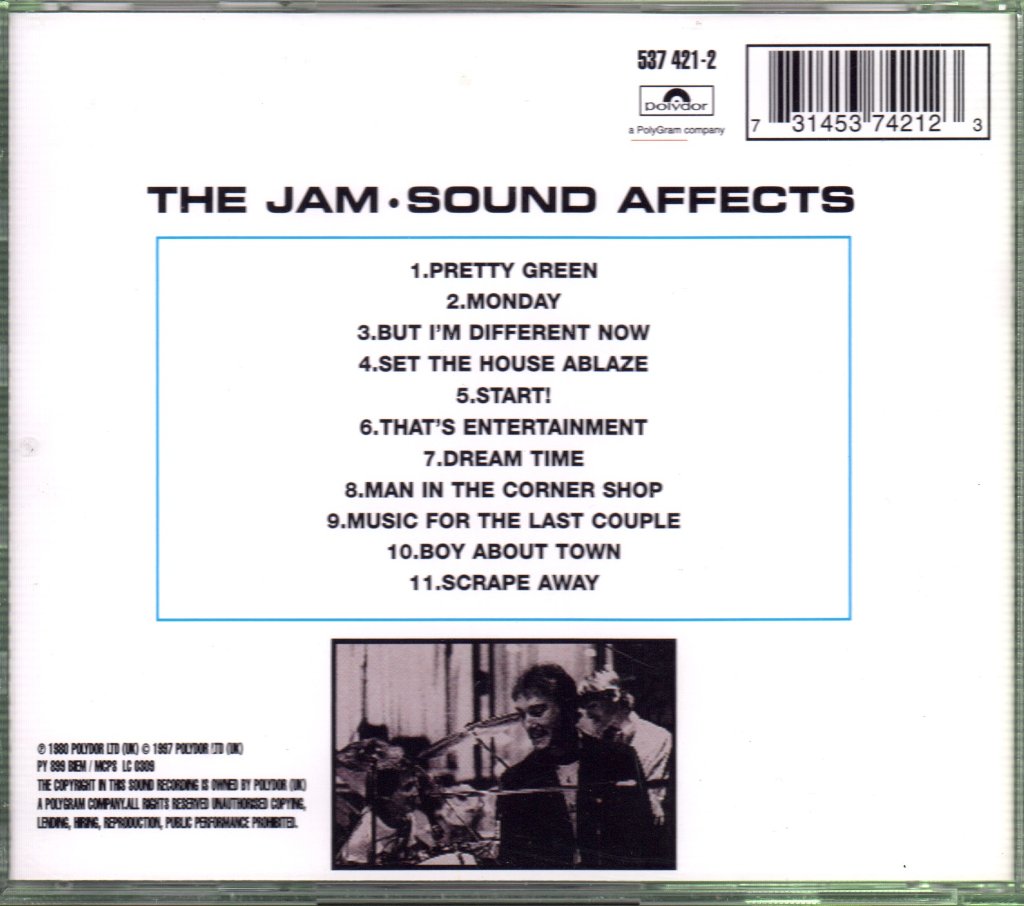 Jam - Sound Affects - Cd