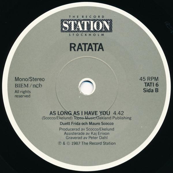 Ratata - Om Du Var Här - 7 Inch