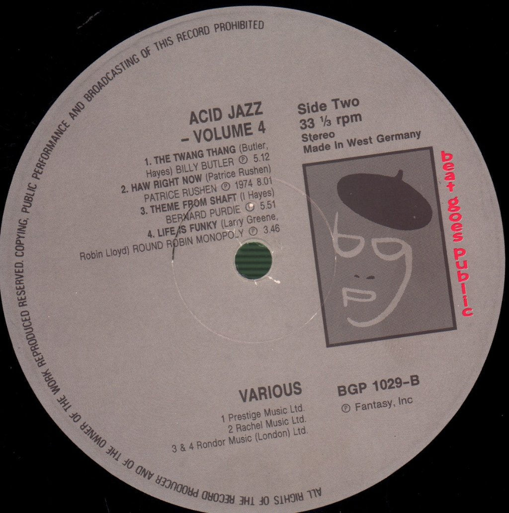 Various Artists - Acid Jazz Vol. 4 - Lp